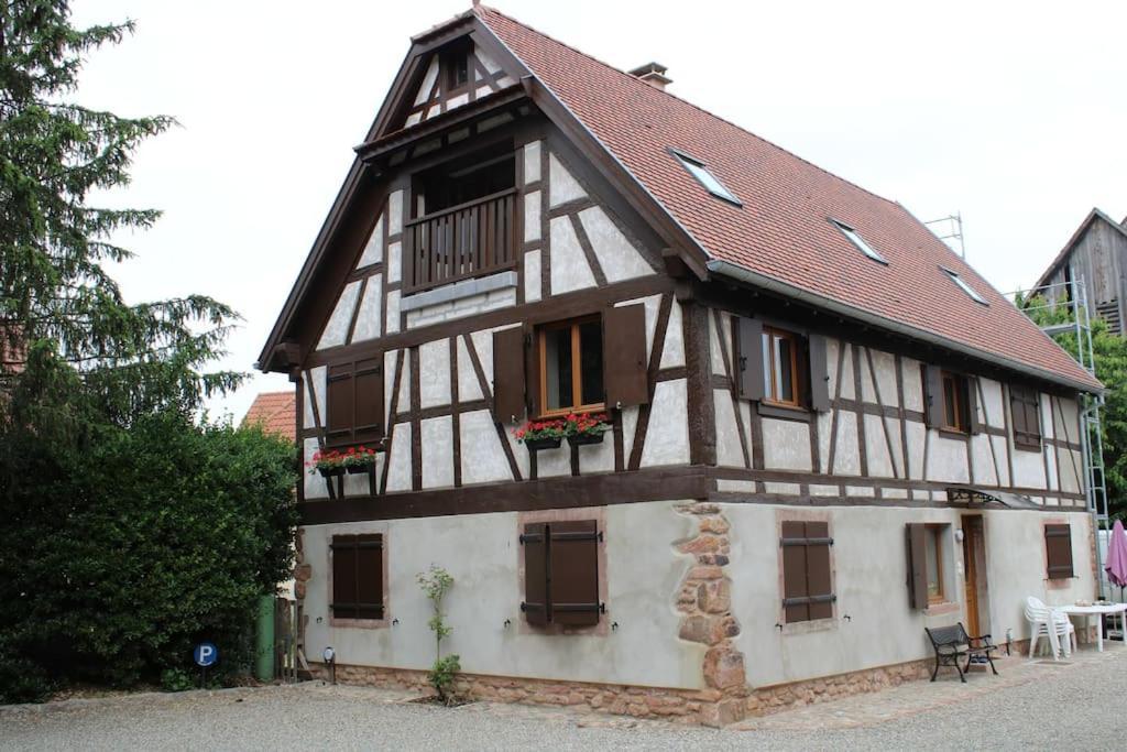 Spacieux Duplex 1 A 6 Personnes Ebersheim Exterior photo