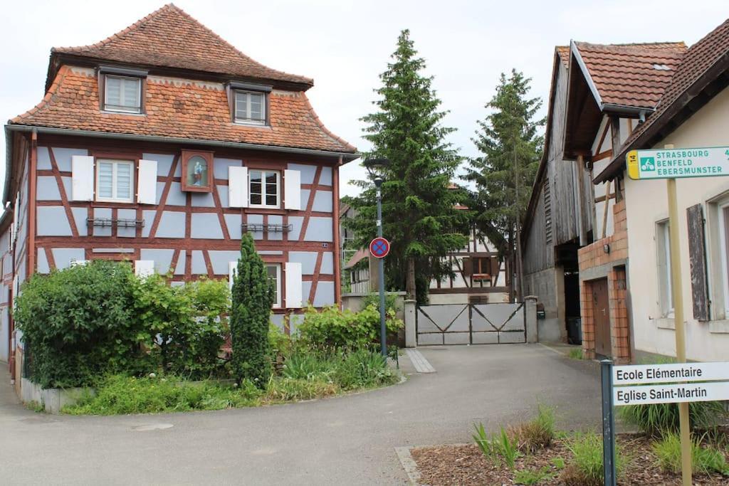 Spacieux Duplex 1 A 6 Personnes Ebersheim Exterior photo