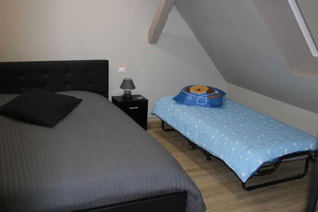 Spacieux Duplex 1 A 6 Personnes Ebersheim Exterior photo